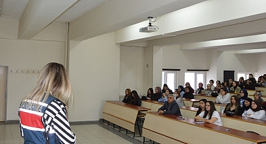Havza MYO'da Öğrencilere Narkotik ve Siber Suçlara Karşı Eğitim