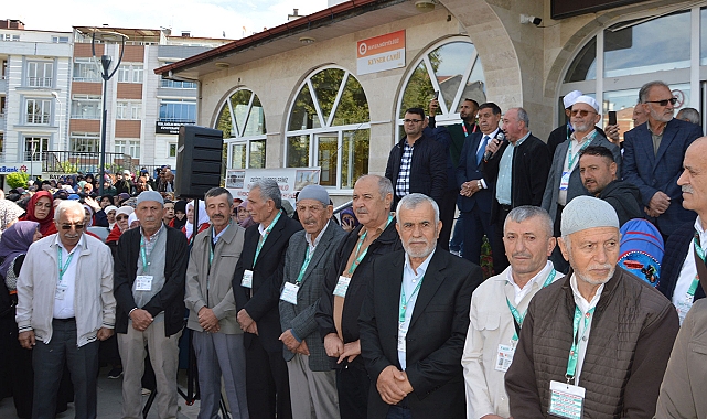 Havza'nın Umre Kafilesi Dualarla Yola Çıktı