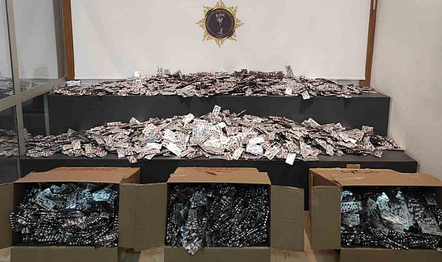 Samsun'a Götürülen 110 Bin 600 Sentetik Hap Havza'da Yakalandı