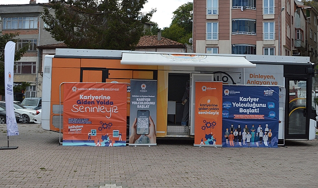 Samsun Büyükşehir'in Mobil İstihdam Aracı Havza'da