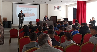 Azem Sözen, Liseli Öğrencilere Ahilik ve İş Ahlakı Semineri Verdi