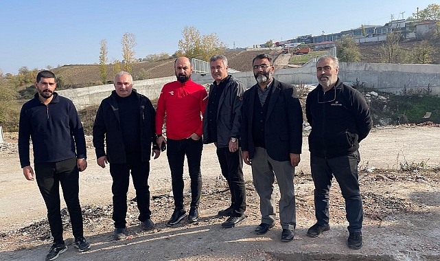 Havza AK Parti İlçe Başkanı Ve Esnaf Odalarından Köprü Ve Yol İncelemesi