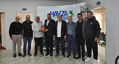 Havza Belediyespor Yönetiminden Havza TSO Başkanı Acar Ziyaret
