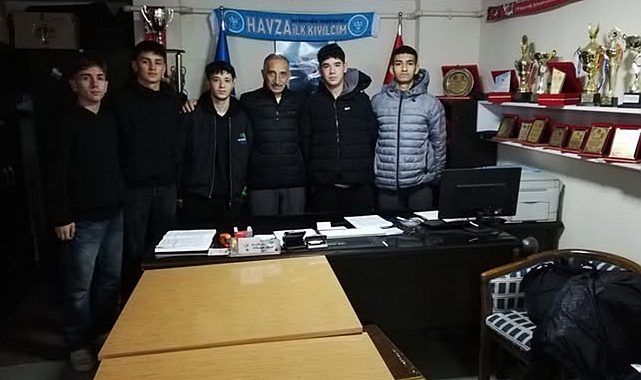 Havza’da 8 Genç Oyuncu, Profesyonel Kulüplere Transfer Oldu