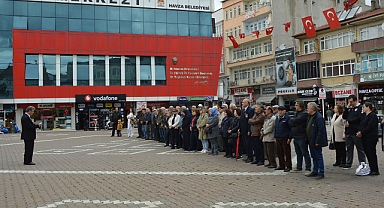 Havza'da CHP ve ADD'den 102. Yıl Anma Töreni