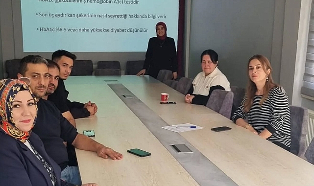 Havza’da Diyabete Karşı Önlem Eğitimi