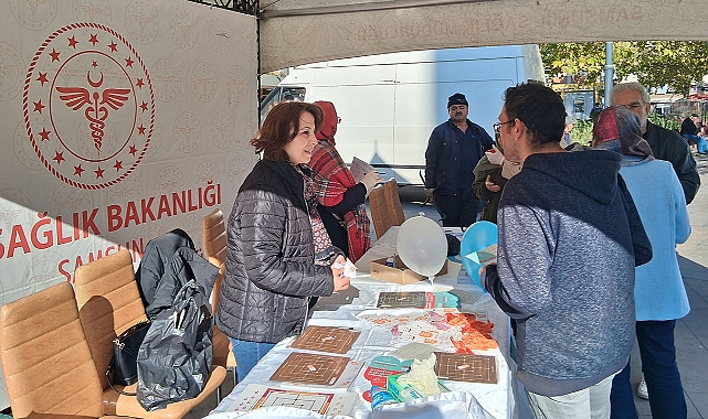 Havza’da Vatandaşlara Ücretsiz Kan Şekeri Ölçümü Yapıldı 