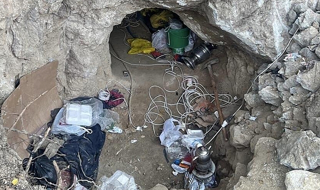 Havza Kırsalında Kaçak Kazı Operasyonu