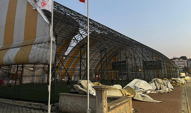 Havzabelediyespor’da Kulüp Tesisleri İçin Yenileme Çalışması Başladı