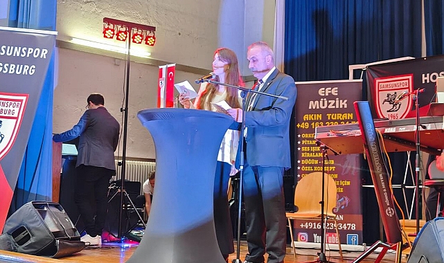 Samsunspor'un Almanyadaki Tek Derneği, Augsburg Derneği 10. Yılını Kutladı