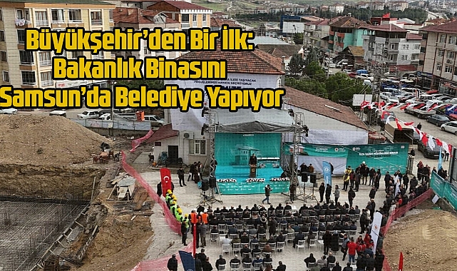 Büyükşehir’den Bir İlk: Bakanlık Binasını Belediye Yapıyor
