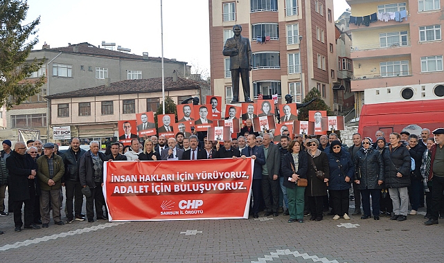 CHP Havza'da Sahaya İndi: Özdağ’dan Hak ve Adalet Vurgusu