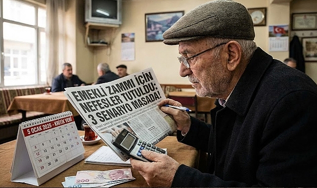Emekli İçin Büyük Gün 5 Ocak: İşte Zamlı Maaş Tablosu