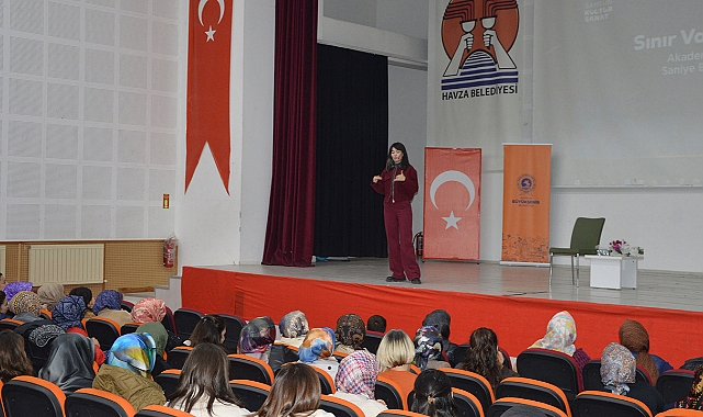 Havza’da Akademisyen Anneden “Sınır Var Sinir Yok” Söyleşi