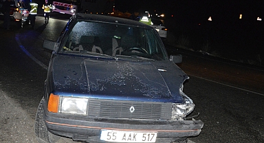 Havza'da Direksiyon Hakimiyetini Kaybetti! 3 Araç Karıştı