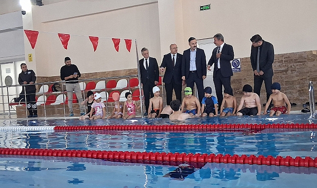 Havza’da Geleceğin Şampiyonları Yetişiyor: Yüzme Kursu Başladı