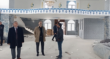 Havza'da Hacı Ali - Elmas Acar Hatun Camii Yapımı Devam Ediyor