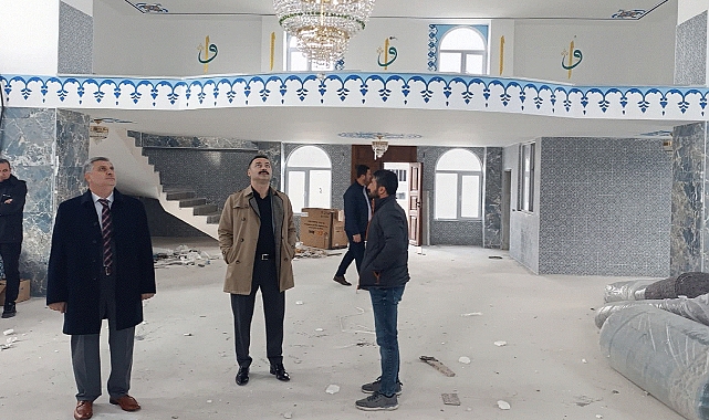 Havza'da Hacı Ali - Elmas Acar Hatun Camii Yapımı Devam Ediyor