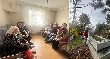 Havza'da Şehit Öğretmen Kural’a Vefa Ziyareti
