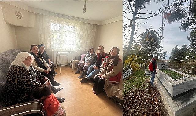 Havza'da Şehit Öğretmen Kural’a Vefa Ziyareti