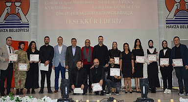 Havza’da Şiir Dolu Gece: Ruhun Nefesi Sahne Aldı