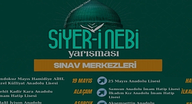 Havza’da Siyer-i Nebi Heyecanı: Adres 25 Mayıs Lisesi