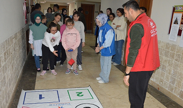 Havza Gençlik Merkezi’nden Anlamlı Ziyaret: Oyunlar Oynandı