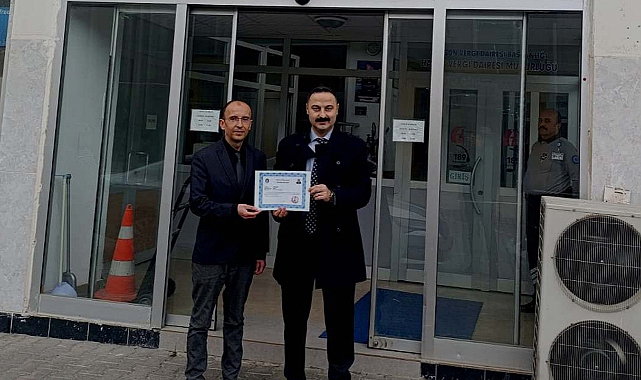 Havza Kaymakamı Ayvat’tan “Başarı Belgesi”