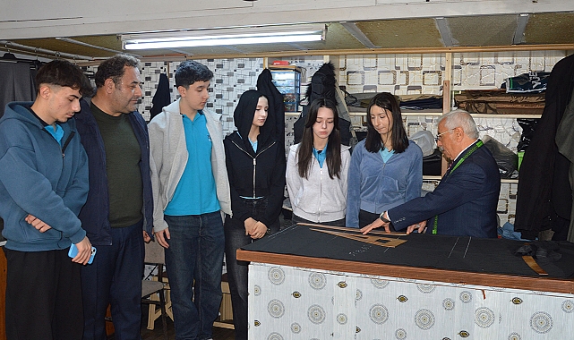 Havzalı Liseliler Ustalardan Zanaat Dersi Aldı