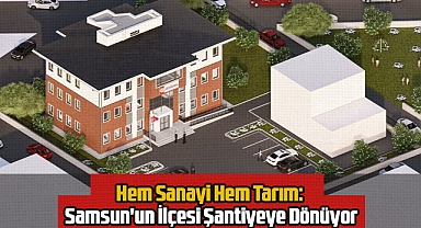 Hem Sanayi Hem Tarım: Samsun'un İlçesi Şantiyeye Dönüyor