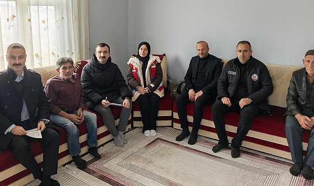 Kaymakam Ayvat Özel Gereksinimli Vatandaşları Ziyaret Etti