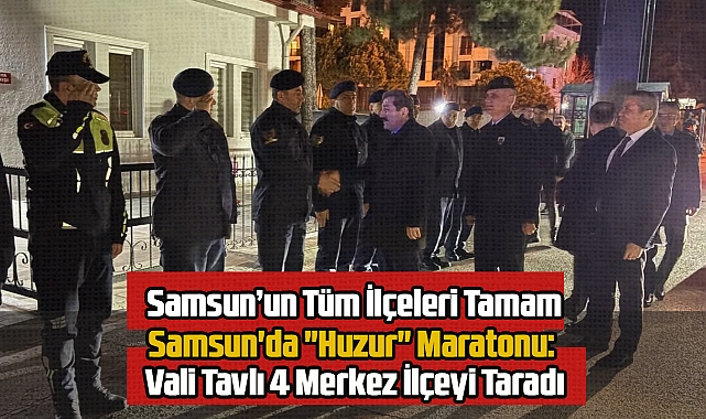 Samsun'da 