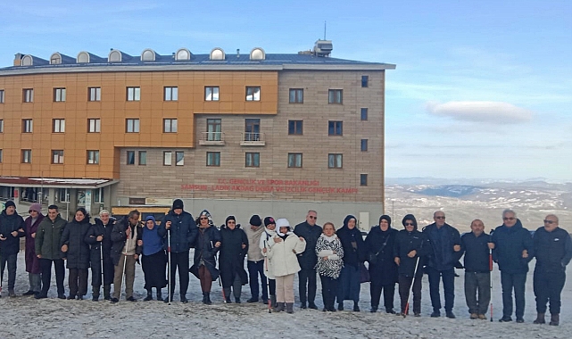 -7 Derecede Engel Tanımadılar! Görme Engelliler Akdağ'da Kamp Kurdu