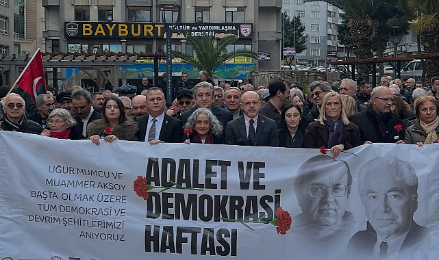 CHP Samsun'da Uğur Mumcu'yu Andı