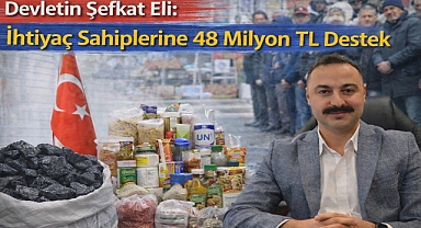 Devletin Şefkat Eli: İhtiyaç Sahiplerine 48 Milyon TL Destek