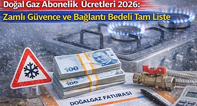 Doğal Gaz Abonelik Ücretleri 2026: Zamlı Depozito ve Bağlantı Bedeli Tam Liste