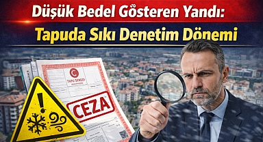 Düşük Bedel Gösteren Yandı: Tapuda Sıkı Denetim Dönemi