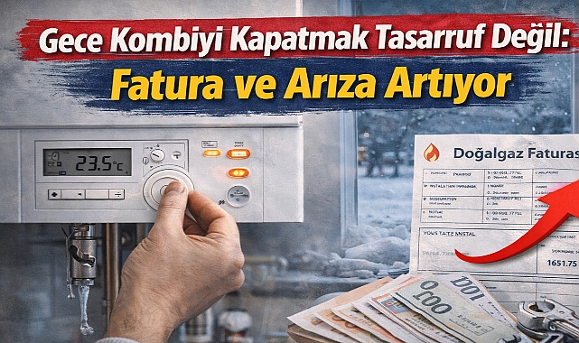 Gece Kombiyi Kapatmak Tasarruf Değil: Fatura ve Arıza Artıyor