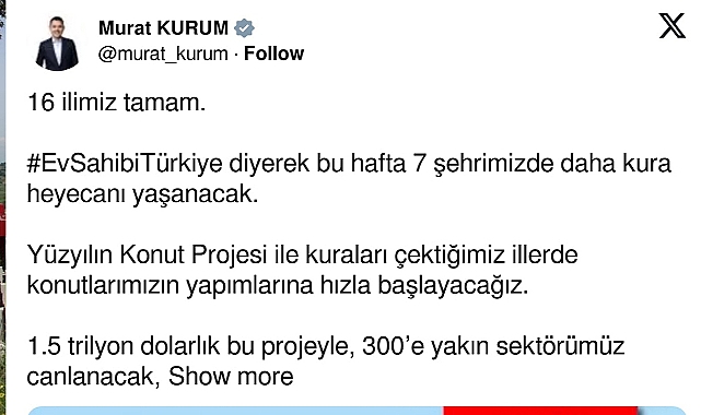 Hangi İllerde TOKİ Kurası Var? 12-18 Ocak Takvimi Belli Oldu!