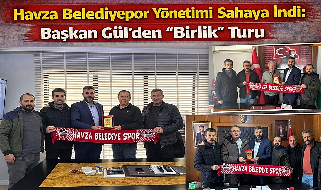 Havza Belediyespor Yönetimi Sahaya İndi: Başkan Gül’den 