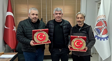 Havza TSO'dan Gazetecilere Plaket