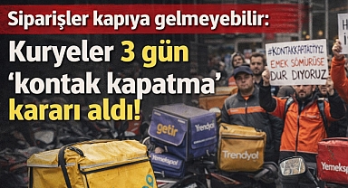 Paket Serviste Dev Kriz: Kuryeler 3 Gün Sahaya Çıkmıyor