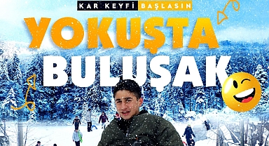 Samsun'da Başkan'dan Güldüren Davet: Kızakları Alın Gelin!