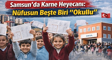 Samsun'da Karne Heyecanı: Nüfusun Beşte Biri 