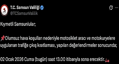 Samsun'da Kurye Yasağı Kalktı Mı? Valilikten Son Dakika Haberi