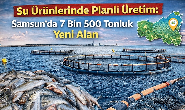 Samsun Mavi Ekonomide; Sözleşmeli Avcılık Dönemi Başladı