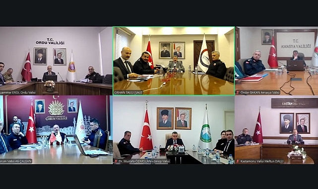 Samsun Merkezli 6 İl İçin Kritik 'Göç' Toplantısı