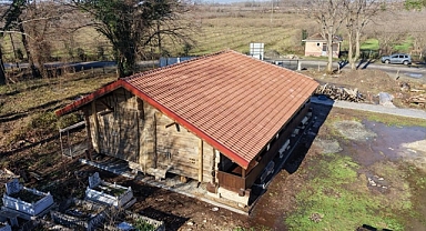 Samsun'un O İlçesinde, Tarihi Cami Restore Ediliyor