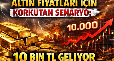 Uzmanı Açıkladı; Altın Fiyatları İçin Korkutan Senaryo 10 Bin TL