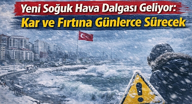 Yeni Soğuk Hava Dalgası Geliyor: Kar ve Fırtına Günlerce Sürecek